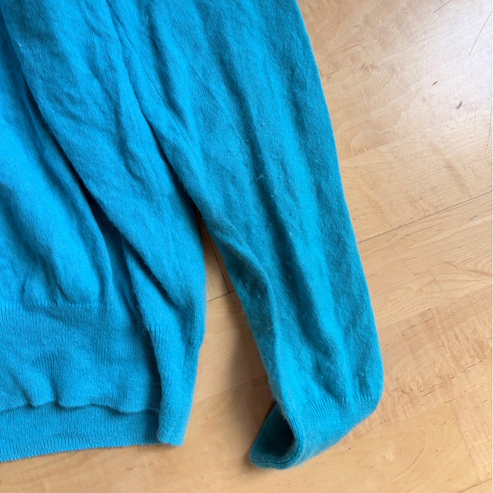 Lingua Franca “Who run the world” sweater cashmere cable stitched who run - Picture 6 of 12